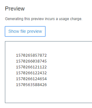 Amazon S3 file preview