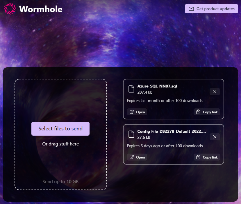 Wormhole app